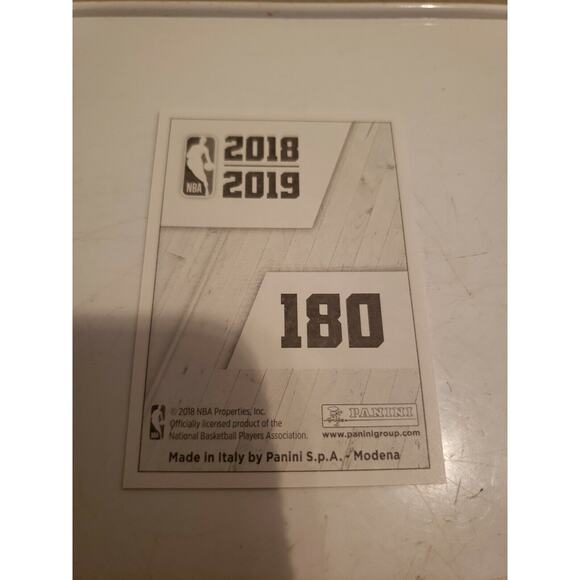 Joel Embiid 2018-2019 Panini Sticker #180 - Philadelphia 76 - European Italy - Picture 2 of 3